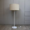 Floorlamp with white tulip foot - produced by Staff - Germany - 1960's Floorlamp with white tulip foot - produced by Staff - Germany - 1960's