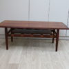 Coffee table in rio palissander or brazilian rosewood - desgined by Grete Jalk for Glostrup - Denmark 1960's