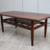 Coffee table in rio palissander or brazilian rosewood - desgined by Grete Jalk for Glostrup - Denmark 1960's