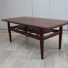 Coffee table in rio palissander or brazilian rosewood - desgined by Grete Jalk for Glostrup - Denmark 1960's