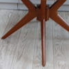 Circular coffee table in wood from Jese Mobel - Denmark - 1960's