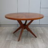 Circular coffee table in wood from Jese Mobel - Denmark - 1960's