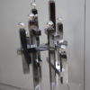 Chrome plated table lamp - Model 'Metric' by Gaetano Sciolari - Italy - 1960's