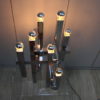 Chrome plated table lamp - Model 'Metric' by Gaetano Sciolari - Italy - 1960's