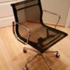 Set of two Eames Office Chair Mesh EA117 Aluminum Group Low Back