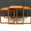 Set Of 3 Danish Teak Nesting Tables • Model 133 by Kai Kristiansen for Vildbjerg Møbelfabrik ApS, 1960s