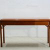 Midcentury Swedish Teak Console Table or Desk, 1950s Midcentury Swedish Teak Console Table or Desk, 1950s