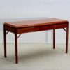 Midcentury Swedish Teak Console Table or Desk, 1950s Midcentury Swedish Teak Console Table or Desk, 1950s