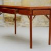 Midcentury Swedish Teak Console Table or Desk, 1950s Midcentury Swedish Teak Console Table or Desk, 1950s