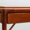 Midcentury Swedish Teak Console Table or Desk, 1950s Midcentury Swedish Teak Console Table or Desk, 1950s