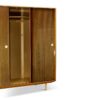 Midcentury Polished Ash Wardrobe