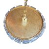 Midcentury Brass and Glass Ceiling Lamp by Carl Fagerlund for Orrefors, 1960s