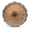 Midcentury Brass and Glass Ceiling Lamp by Carl Fagerlund for Orrefors, 1960s