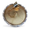 Midcentury Brass and Glass Ceiling Lamp by Carl Fagerlund for Orrefors, 1960s