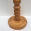 Midcentury Swedish Large Pine Table Lamp Base, 1960s