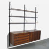 Danish Rosewood Wall Unit by Preben Sørensen for Randers Møbelfabrik, 1960s