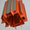 Hanging lamp LYFA OCTAGON design Bent Karlby, 1960s