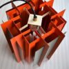 Hanging lamp LYFA OCTAGON design Bent Karlby, 1960s