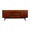 Mid-Century Walnut and Rosewood Sideboard by Paul Browning for Stanley Distinctive Furniture, 1960s