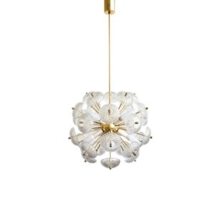 Chandelier by Jaroslav Bejvl for Kamenický Šenov, 1960s