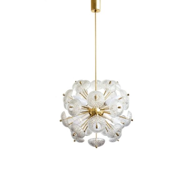 Chandelier by Jaroslav Bejvl for Kamenický Šenov, 1960s Chandelier by Jaroslav Bejvl for Kamenický Šenov, 1960s