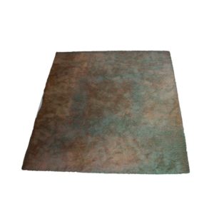 Handtufted carpet in wool & linen, designed by Kerstine Kjaerholm, Denmark - 2000