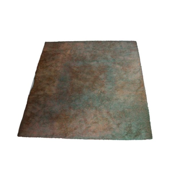 Handtufted carpet in wool & linen, designed by Kerstine Kjaerholm, Denmark - 2000