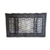Handmade rya carpet with geometric patterns- 100% wool - Sweden - 1960's