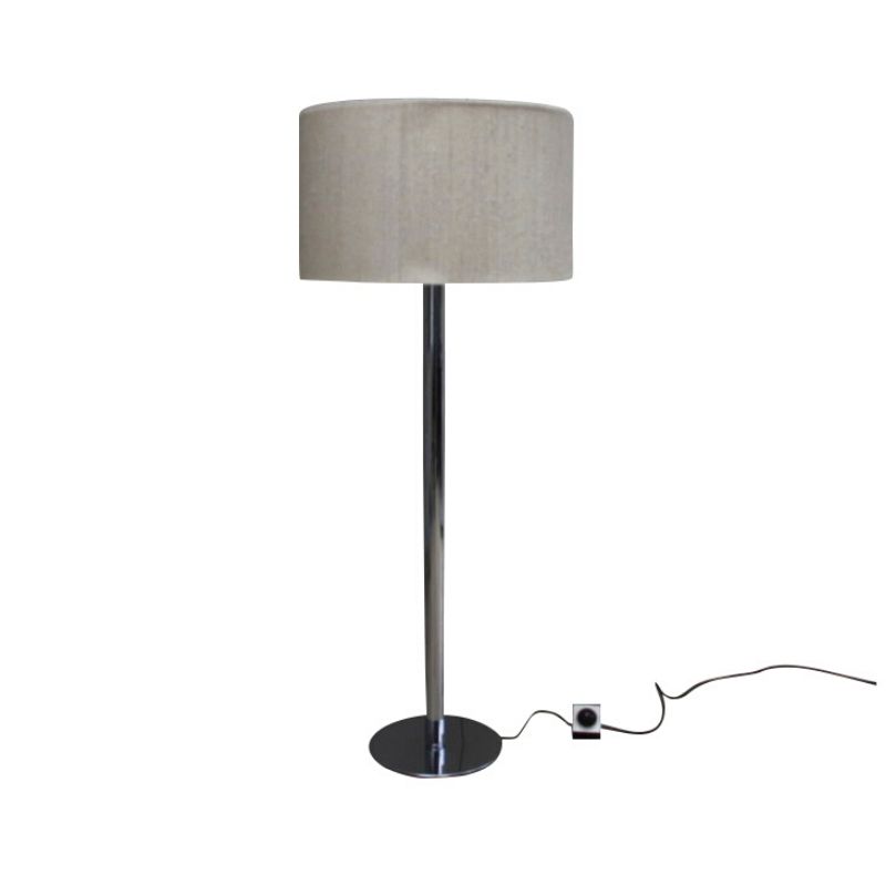 Floorlamp with foot in chrome plated steel – produced by Staff – Germany 1970’s