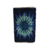 Handmade Rya carpet in blue & green tones - 100% wool - Produced in Sweden- 1960's