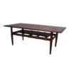 Coffee table in rio palissander or brazilian rosewood - desgined by Grete Jalk for Glostrup - Denmark 1960's