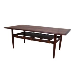 Coffee table in rio palissander or brazilian rosewood - desgined by Grete Jalk for Glostrup - Denmark 1960's Coffee table in rio palissander or brazilian rosewood - desgined by Grete Jalk for Glostrup - Denmark 1960's