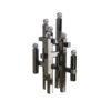 Chrome plated table lamp - Model 'Metric' by Gaetano Sciolari - Italy - 1960's