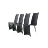 Set of 4 Ed Archer Chairs by Philippe Starck for Aleph
