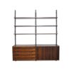 Danish Rosewood Wall Unit by Preben Sørensen for Randers Møbelfabrik, 1960s