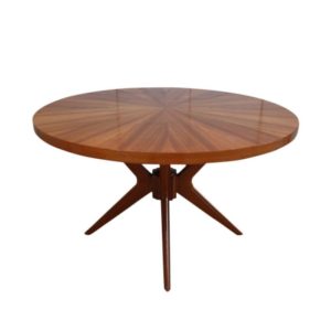 Circular coffee table in wood from Jese Mobel - Denmark - 1960's