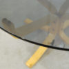Vintage Hard Glass Falcon Coffee Table by Sigurd Ressell for Vatne Møbler, 1990s