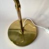 Midcentury Swedish Large Brass Table Lamp by Tyringe Konsthantverk, 1960s