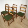 Midcentury Swedish Oak Chairs by Bertil Fridhagen for Bodafors, Set of 4, 1961 Midcentury Swedish Oak Chairs by Bertil Fridhagen for Bodafors, Set of 4, 1961