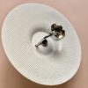 Swedish White Perforated Metal “Zero” Ceiling Lamp by Lindau & Lindekrantz 1980s