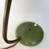 Bauhaus German Green Metal and Brass Desk Lamp, 1930s Bauhaus German Green Metal and Brass Desk Lamp, 1930s