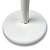 Midcentury Swedish White Mushroom Floor Lamp from Aneta, 1960s