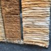 Vintage Metal and Wicker Folding Screen or Room Divider Vintage Metal and Wicker Folding Screen or Room Divider