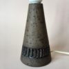 Rustic Swedish Brown Stoneware Table Lamp Base from Töreboda, 1960s