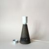 Rustic Swedish Brown Stoneware Table Lamp Base from Töreboda, 1960s
