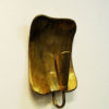 Brass Wall sconce by Lars Holmström for Arvika 1950s Sweden