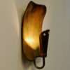 Brass Wall sconce by Lars Holmström for Arvika 1950s Sweden