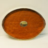 Vintage oval oak serving tray by Mappin & Webb, London - UK