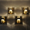 Norwegian pair of Høvik wall lamps mod 7382 by Jonas Hidle 1970s