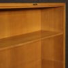 Italian Antonio Ferretti design bookcase in beech and fruitwood Italian Antonio Ferretti design bookcase in beech and fruitwood